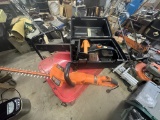 Remington Electric Chainsaw and B & D Electric Hedge Trimmer