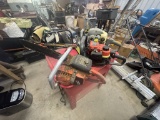 Ryobi Gas-Powered Hedge Trimmer, Homelite Gas-Powered Hedge Trimmer & Homelite Chainsaw