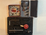 Starrett Indicator w/Different Tips and Holder & Brown & Bestest Indicator