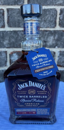 Jack Daniel's 2022 Twice Barreled Special Release American Single Malt