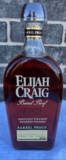 Elijah Craig Barrel Proof Kentucky Straight Bourbon Whiskey
