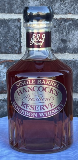 Hancock's President's Reserve Single Barrel Bourbon Whiskey