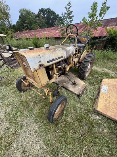 International Cub w/60" Belly Mower