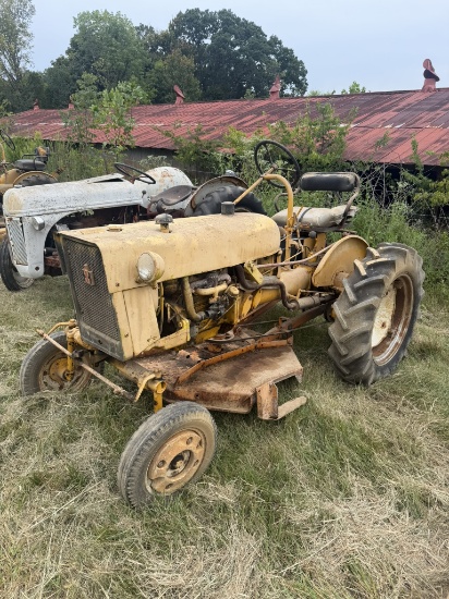 International Cub w/Woods 42" Belly Mower