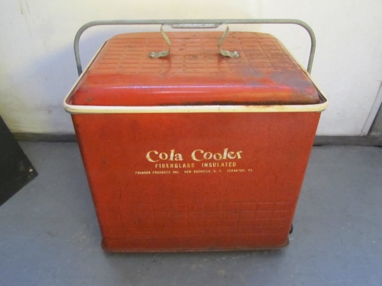 Cola cooler, 13X13X15