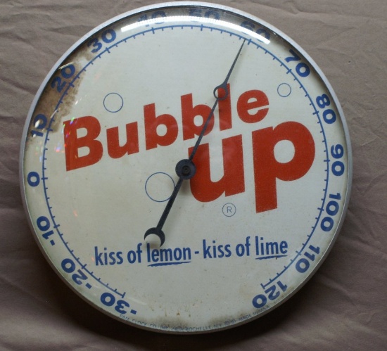Bubble Up Round Thermometer 12" Dia.