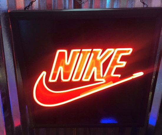 Nike Neon Sign 20"x20"