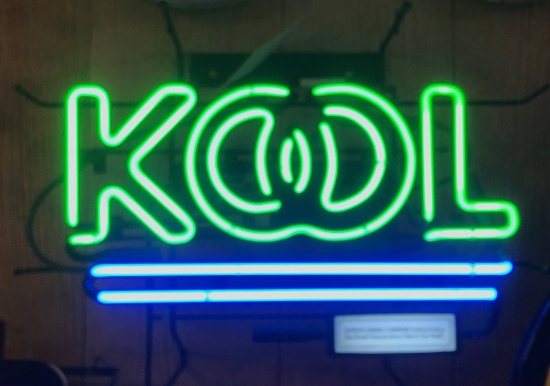 Kool Neon   12" tall x 18" wide