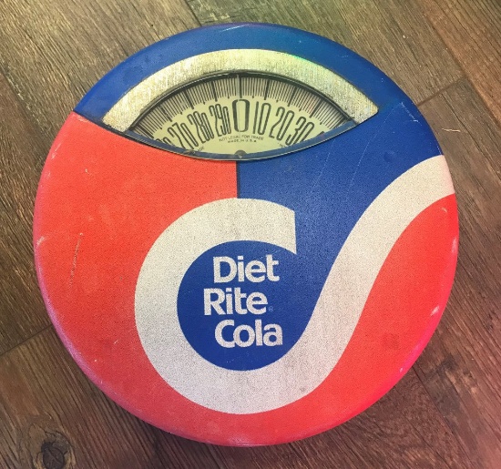 Diet Rite Cola Scales  14" dia