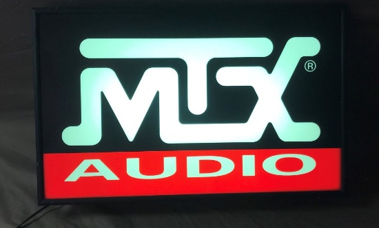 MTX Audio Lighted Sign 13-3/4"x22"