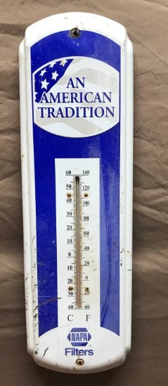 Napa Filters Thermometer Stamped 5-1/4"x17"