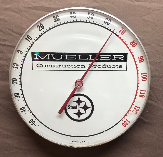 Mueller Construction Products Round Thermometer