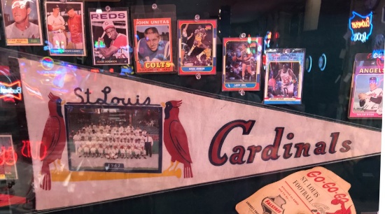 SPORTS PENNANTS & COLLECTIBLES