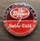 Dr Pepper Round Thermometer 12