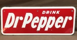 Dr Pepper Porcelain Sign 9-1/2