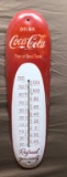 Coca-Cola Surf Board Metal Thermometer 8