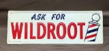 WildRoot Metal Embossed Sign 9-3/4