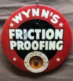 Wynn's Friction Proofing Round Thermometer 9
