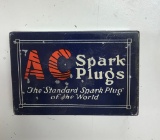 AC Spark Plugs Tin Box 1-1/2