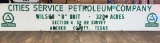 Cities Service Petroleum Company Porcelain Sign