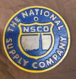 National Supply Co   cast plaque   6