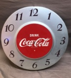 Coca Cola Clock       hand missing     18