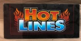 Hot Lines Glass     Came out of Slot Machine
