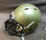 Riddel gold football helmet