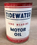 TIDEWATER Motor Oil can