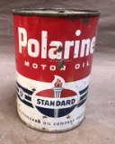 STANDARD Oil Company     Polarine Motor Oil