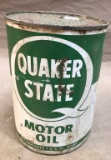 Quaker State Motor Oil Can