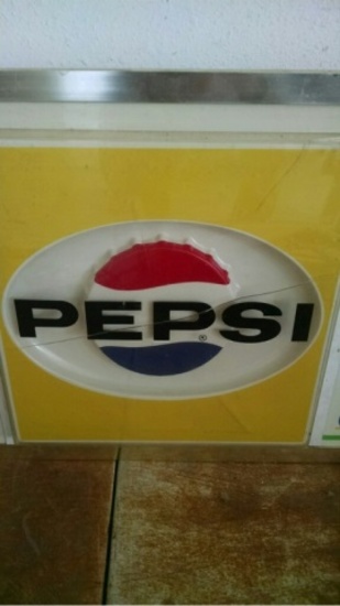 Pepsi Menu Board light up 53x21