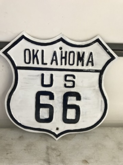 Us 66 15X15, embossed   SSS