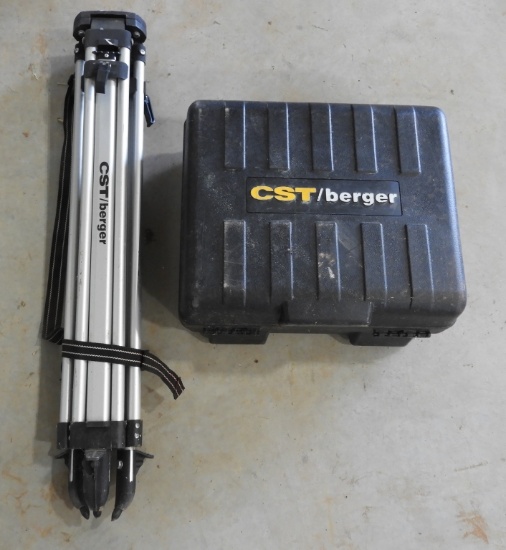 CTS Berger RL25H rotary laser w/ tripod