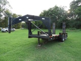 Belshe 14’ GN tandem axle equipment trailer
