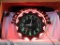 Electric Neon Clock Co. double neon Aztec clock