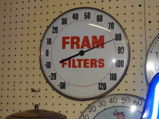 Fram Filters thermometer, 12"