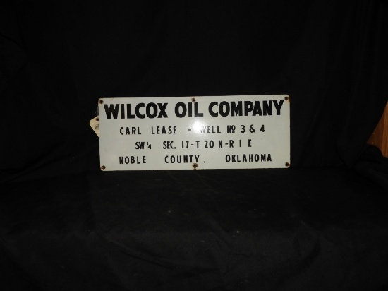 Wilcox SSP lease sign, 26"X10"