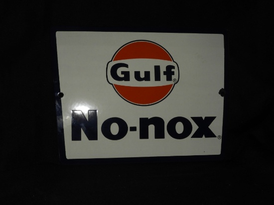 Gulf No-Nox pump plate