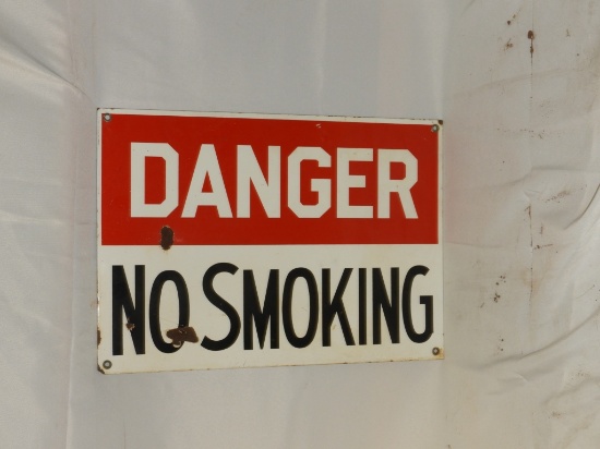 Danger No Smoking SSP, 20"X14"