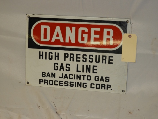 Danger High Pressure SSP, 20"X14"