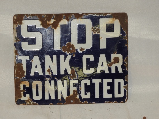 Stop Tank Car Connected SSP, 15"X12"
