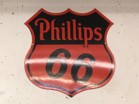Phillips 66 Shield, DSP, 29"x29"