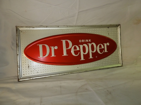 Drink Dr. Pepper self-framing SST, 27"X12"