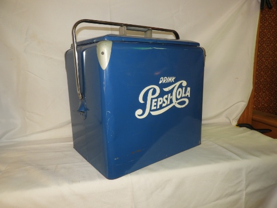 Drink Pepsi-Cola ice chest, 18"X19"X13"