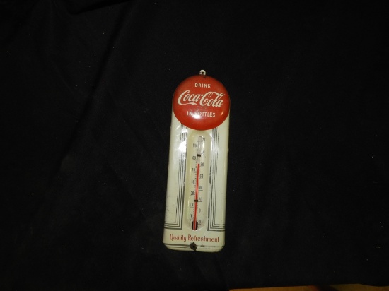 Drink Coca-Cola in Bottles thermometer