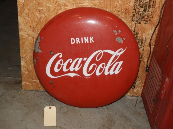 Drink Coca-Cola button, SSP, 24"