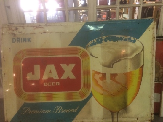 Drink Jax Beer sign