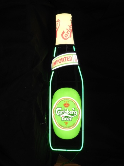 Carlsberg Beer neon, 12"X43"
