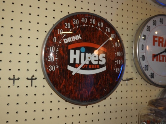 Drink Hires Root Beer thermometer